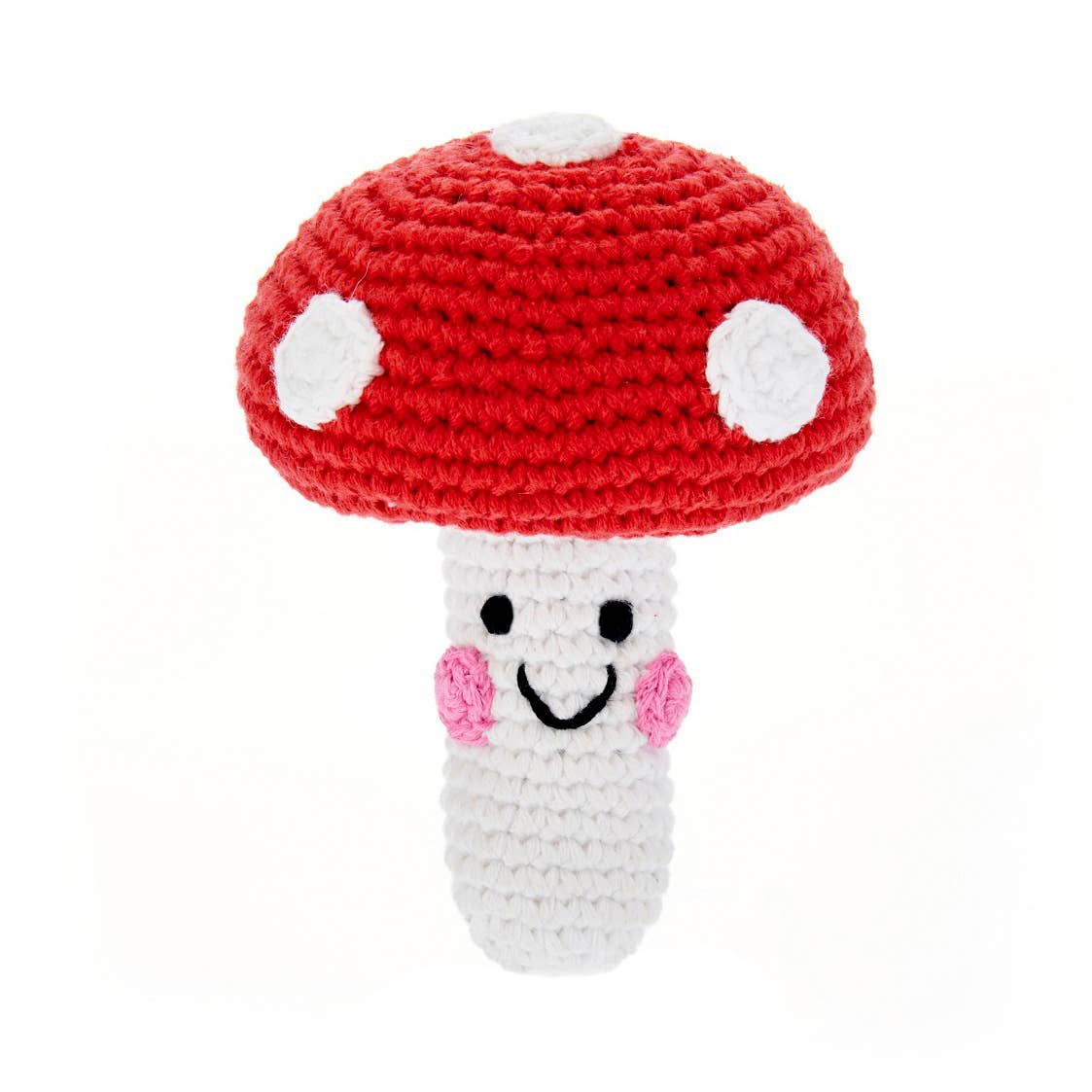 Whimsy Mushroom Rattle - Cotton