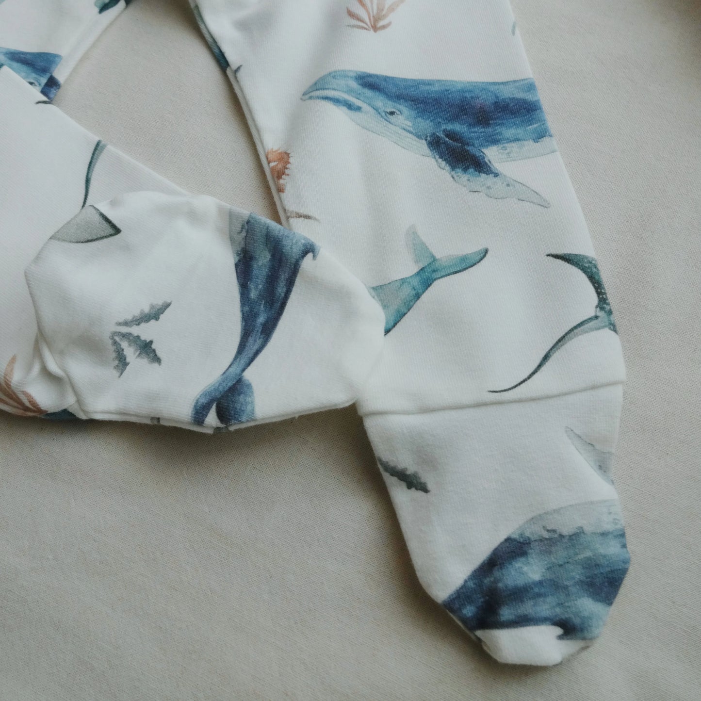 Ocean Footed Leggings