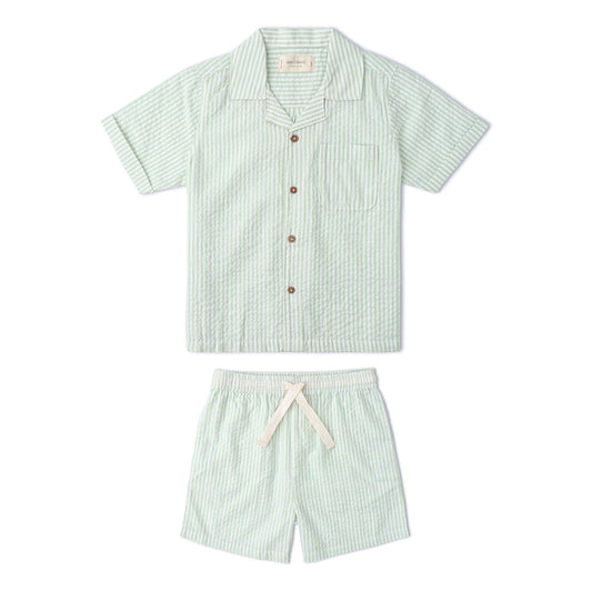 Dapper Shirt & Shorts Set