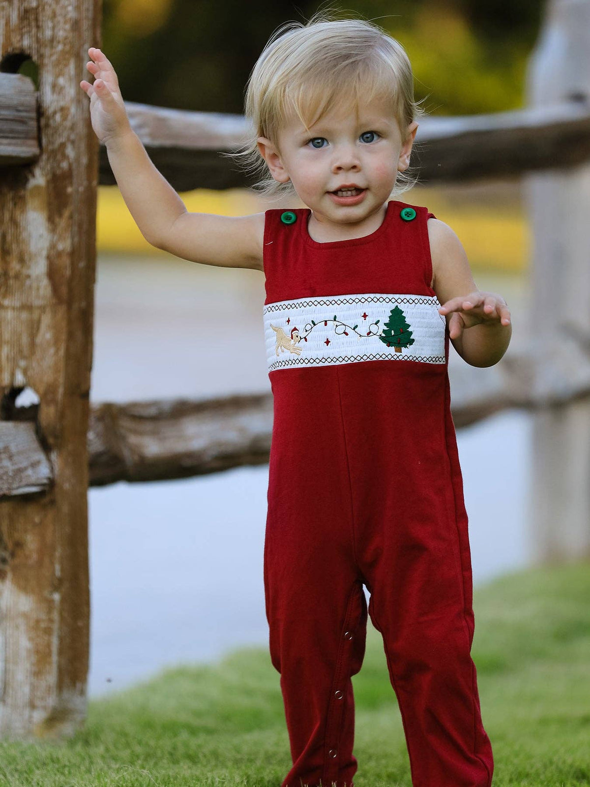 Christmas Pup Romper