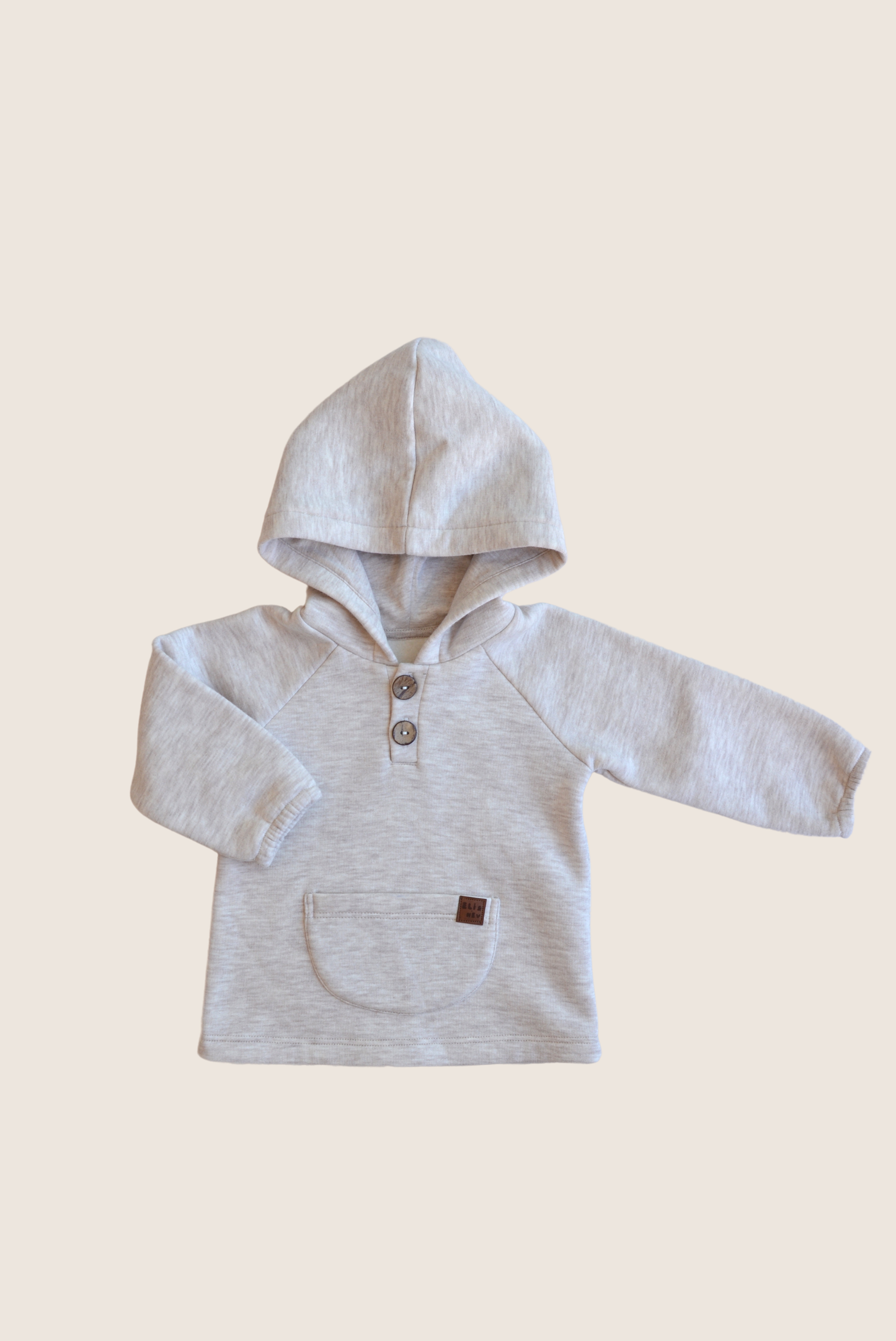 Henley Sand & Stone Hoodie