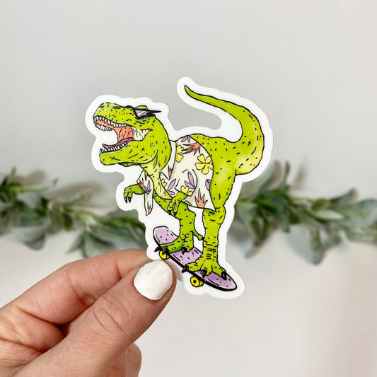 Rad T-Rex Sticker