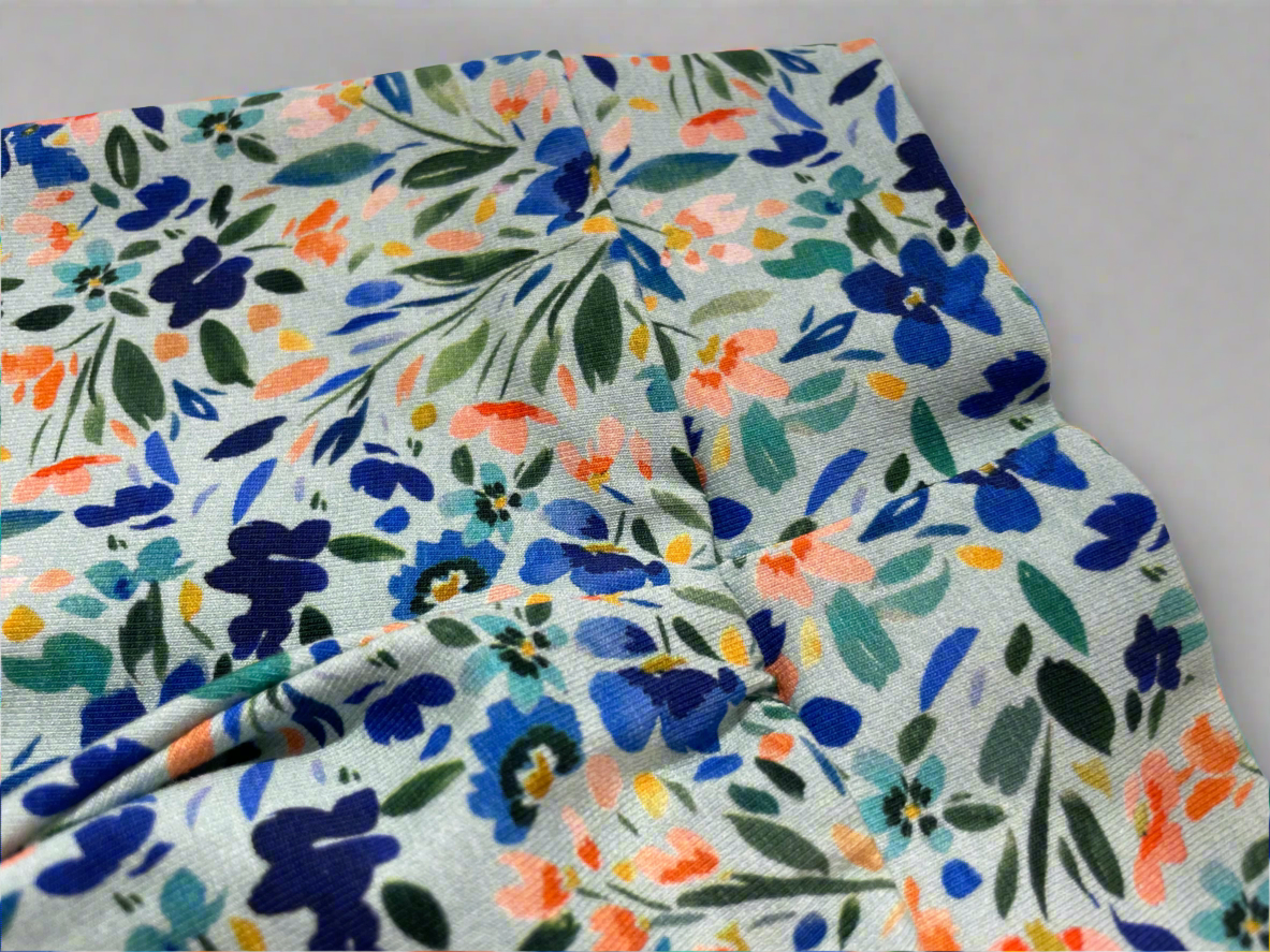 Wildflower Blooms Cotton Leggings