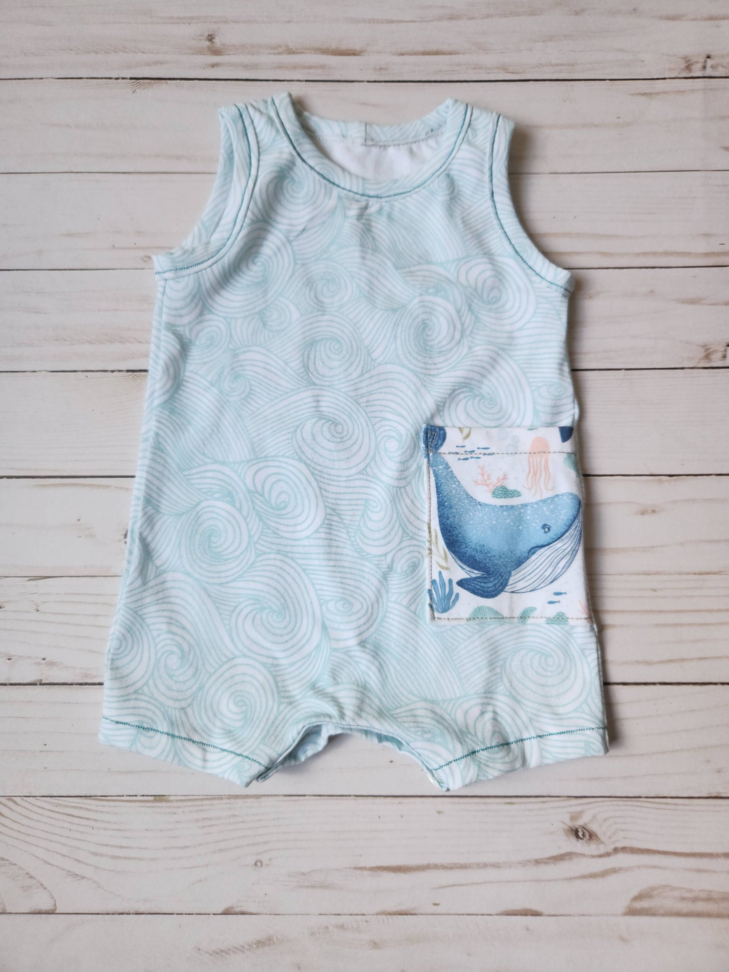 Wave Tank Romper