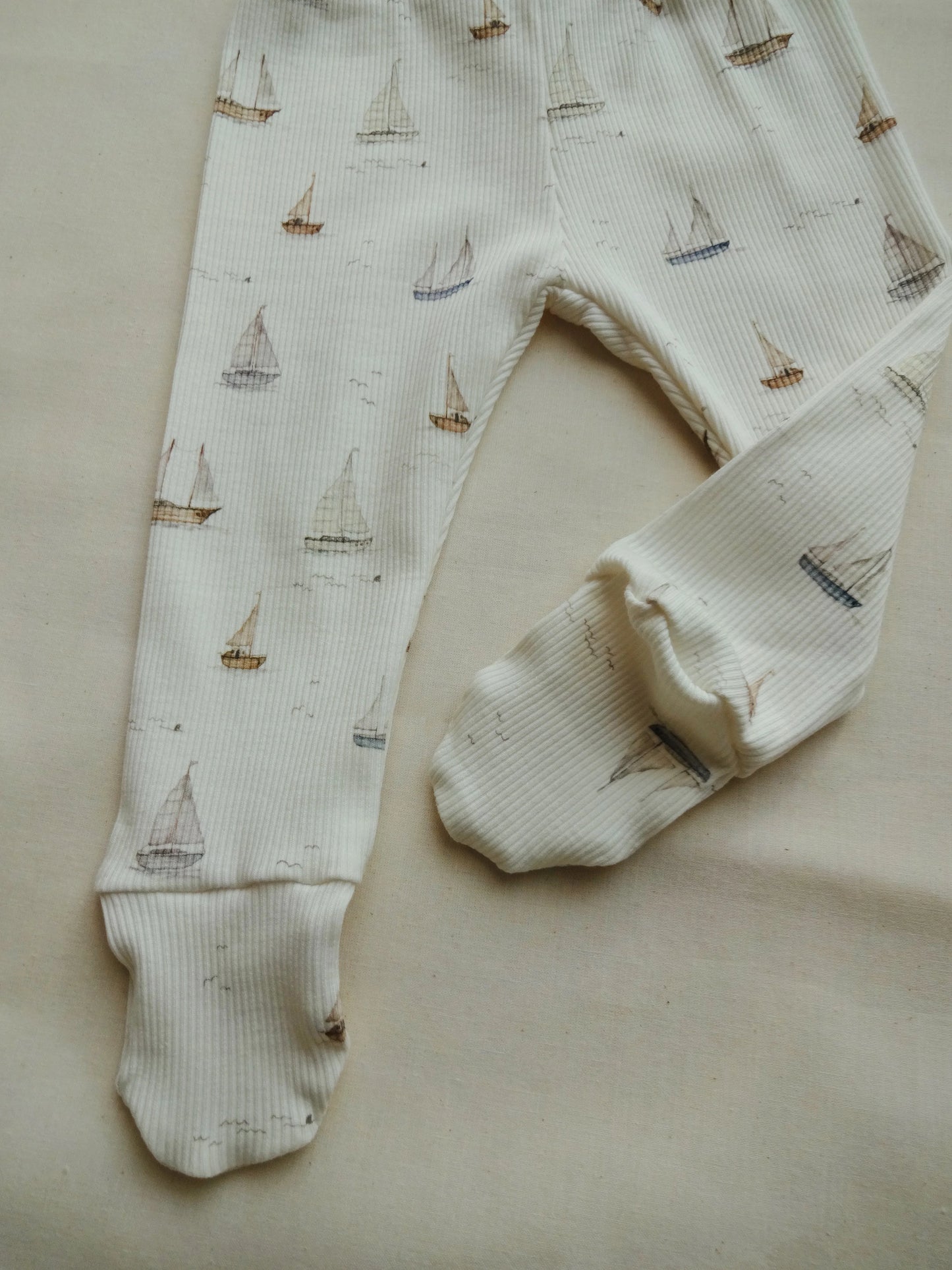 Sailboat Footed Leggings