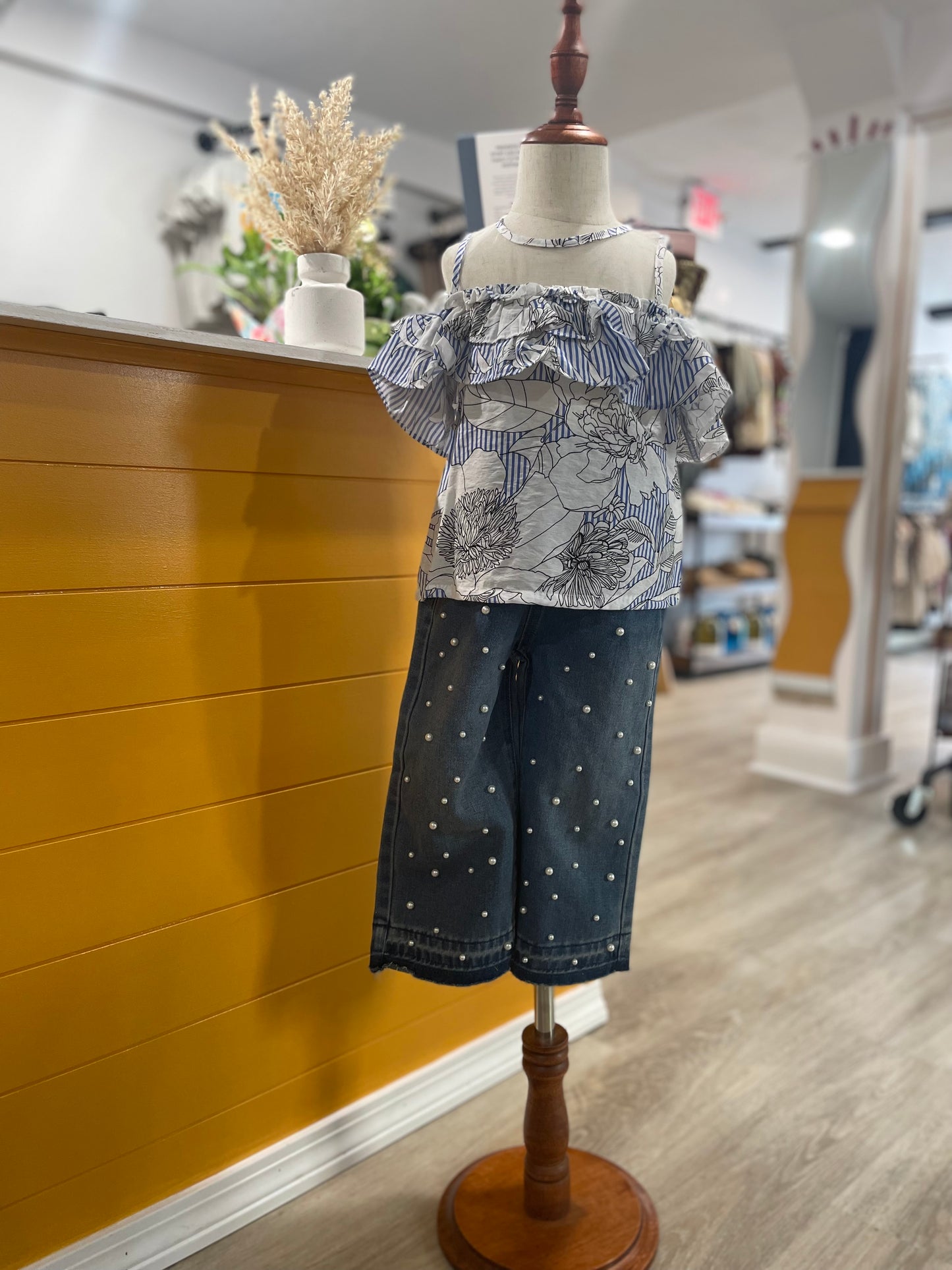 Pearl Wide Jeans