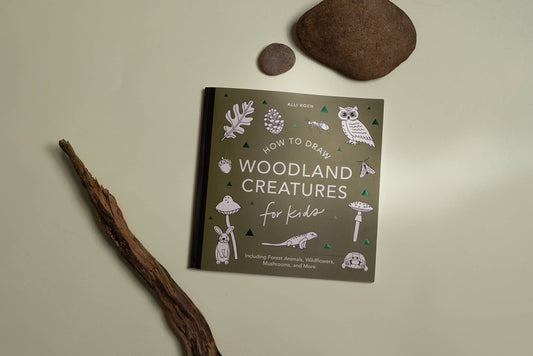 Woodland Creatures: Kids How to Draw