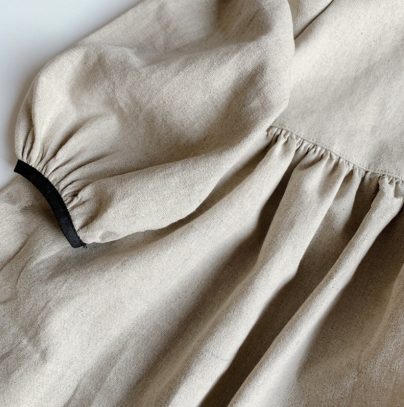 Vanilla Bean Linen Dress