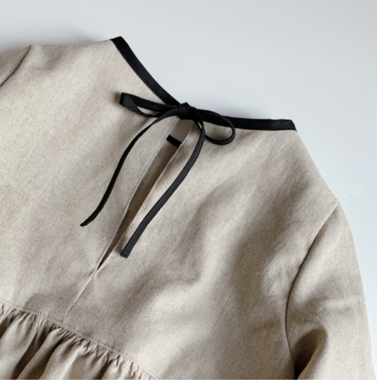 Vanilla Bean Linen Dress