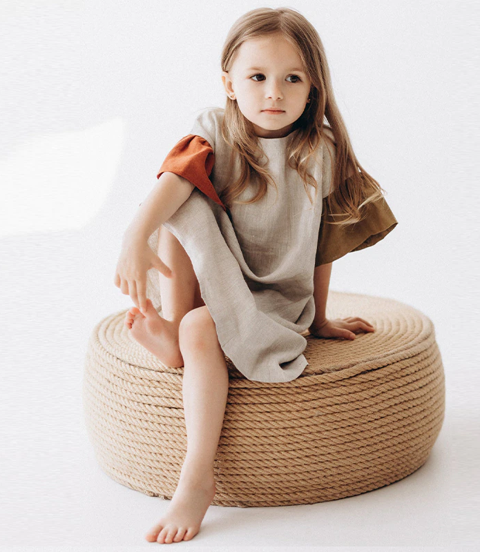 Summer on the Block Linen Dress