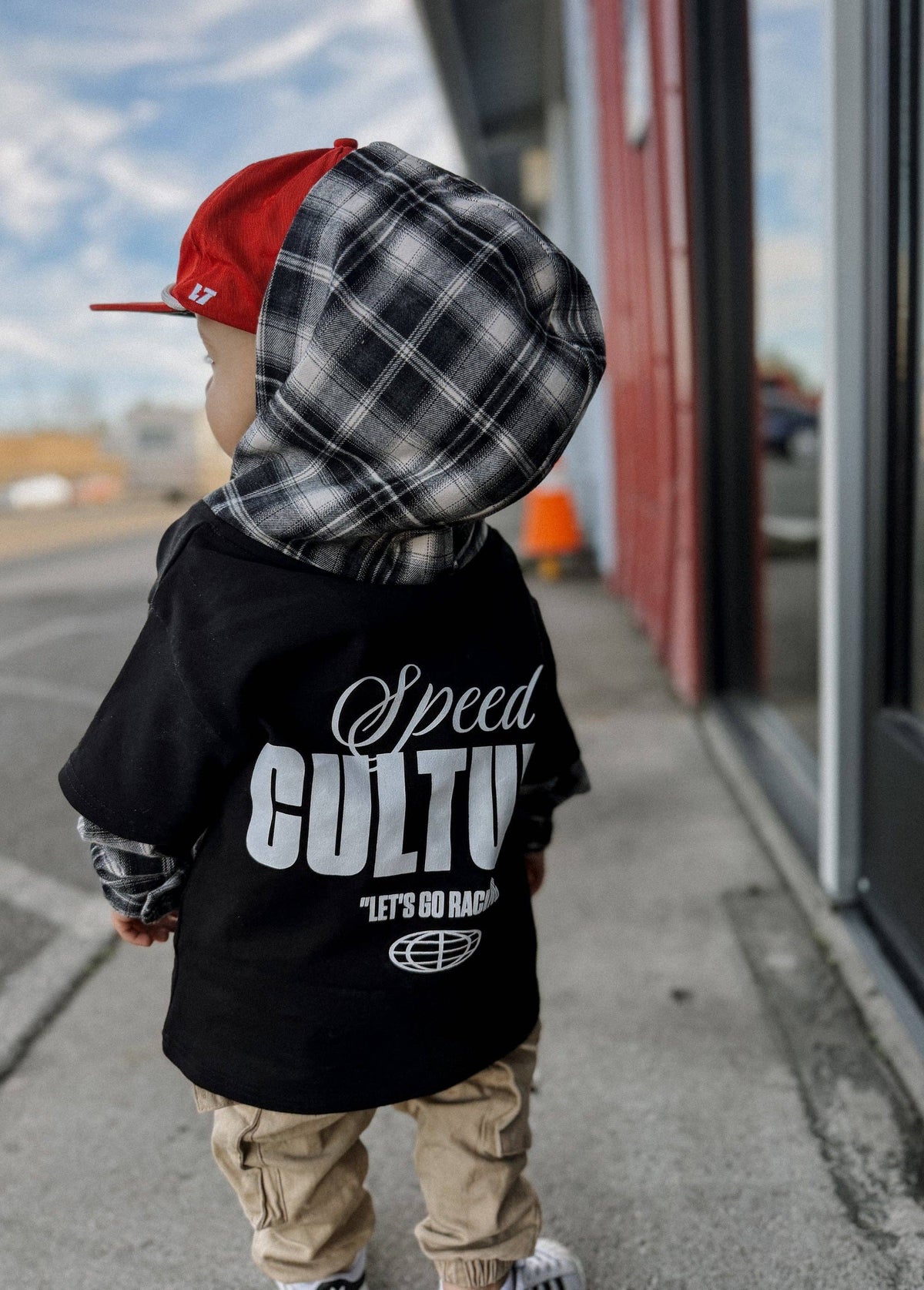 Speed Culture Hooded Flannel