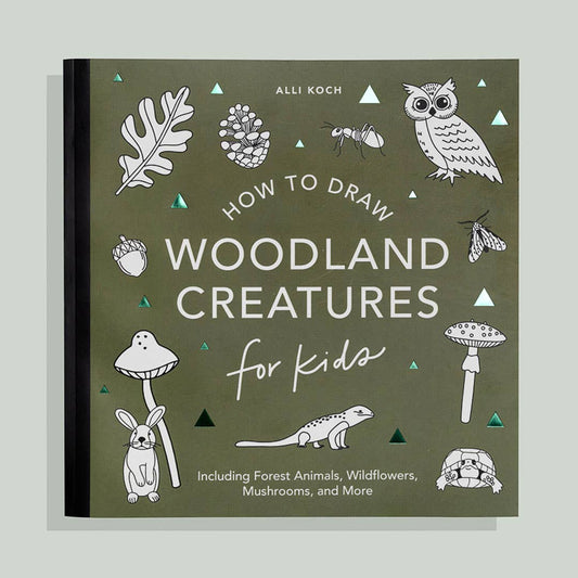 Woodland Creatures: Kids How to Draw