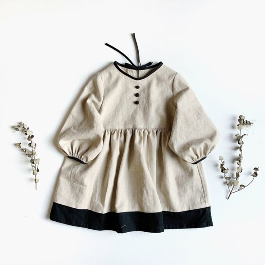 Vanilla Bean Linen Dress