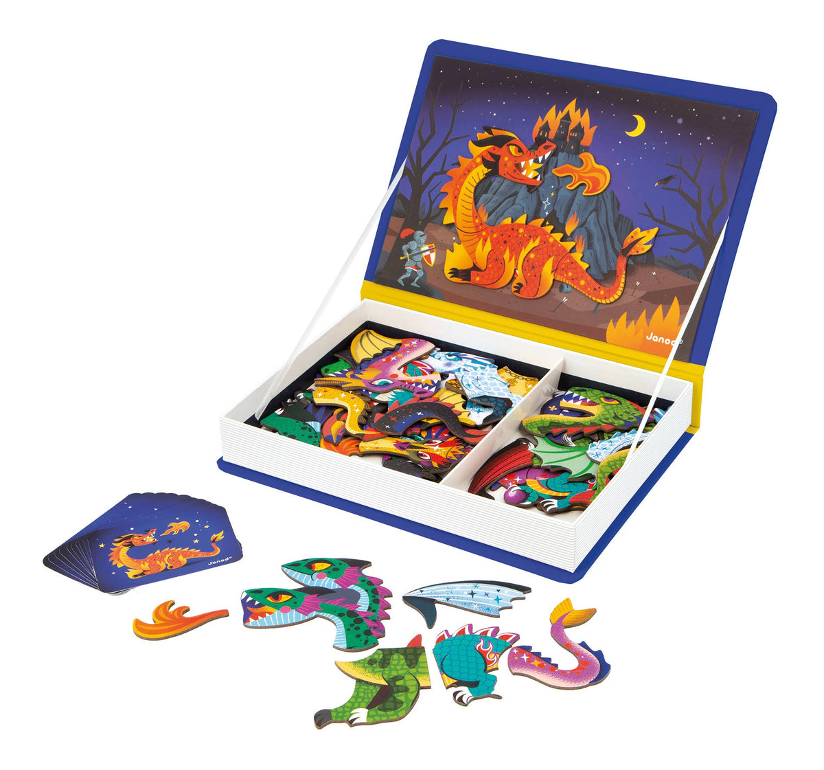 Magneti'book magnetic play book, Dragons, view 6
