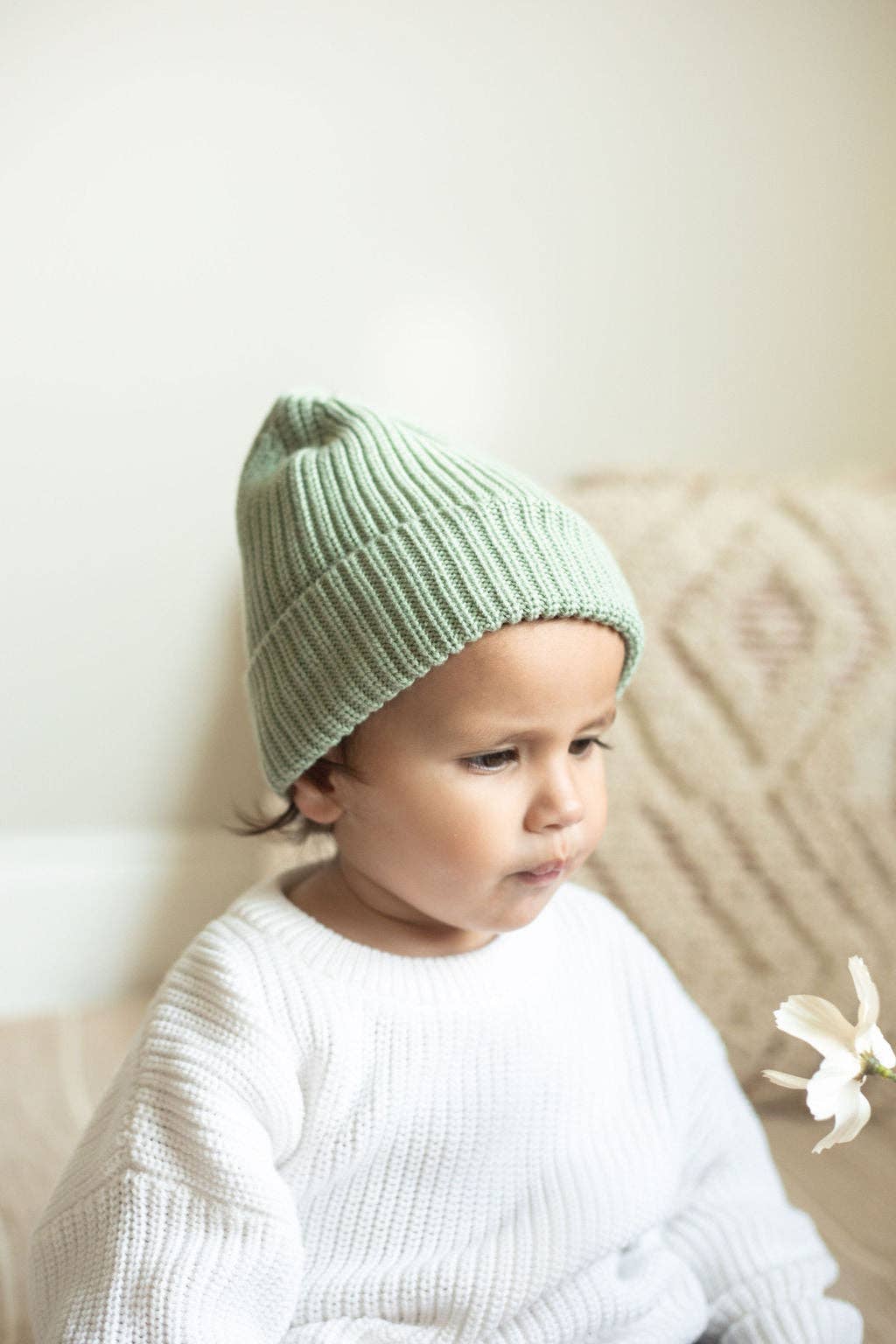 Organic Cotton Knit Beanie