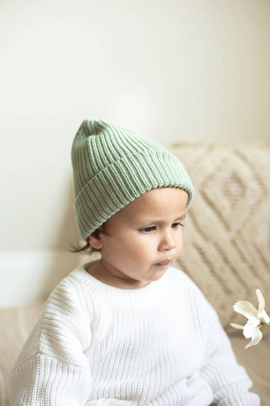 Organic Cotton Knit Beanie
