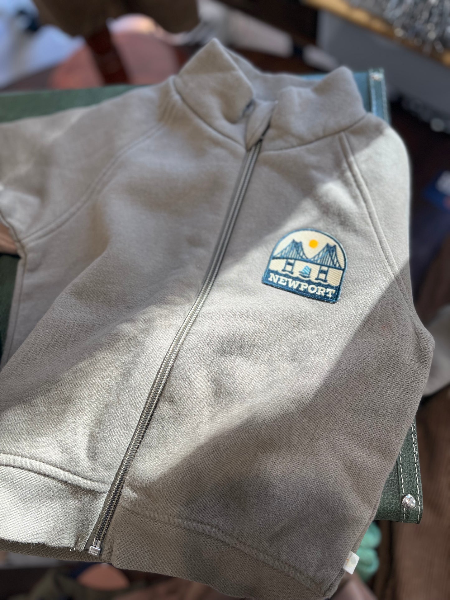 Sunwray Patch Organic Sweatshirt - Olive