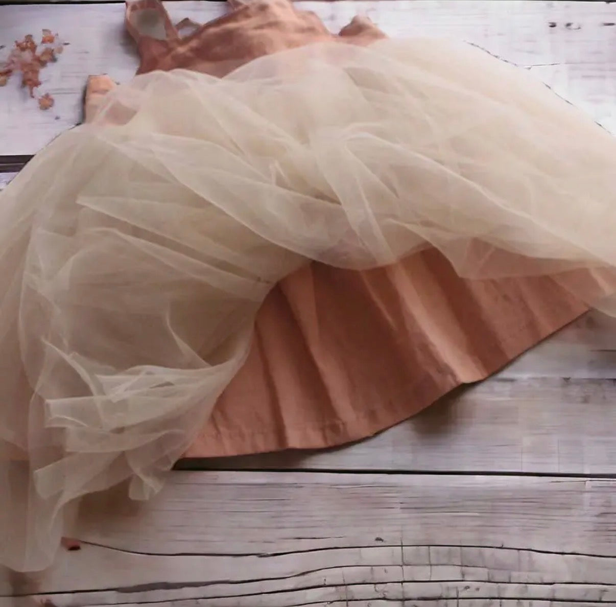 Organic Linen Tutu Baby & Toddler Dress pink / 18-24 months