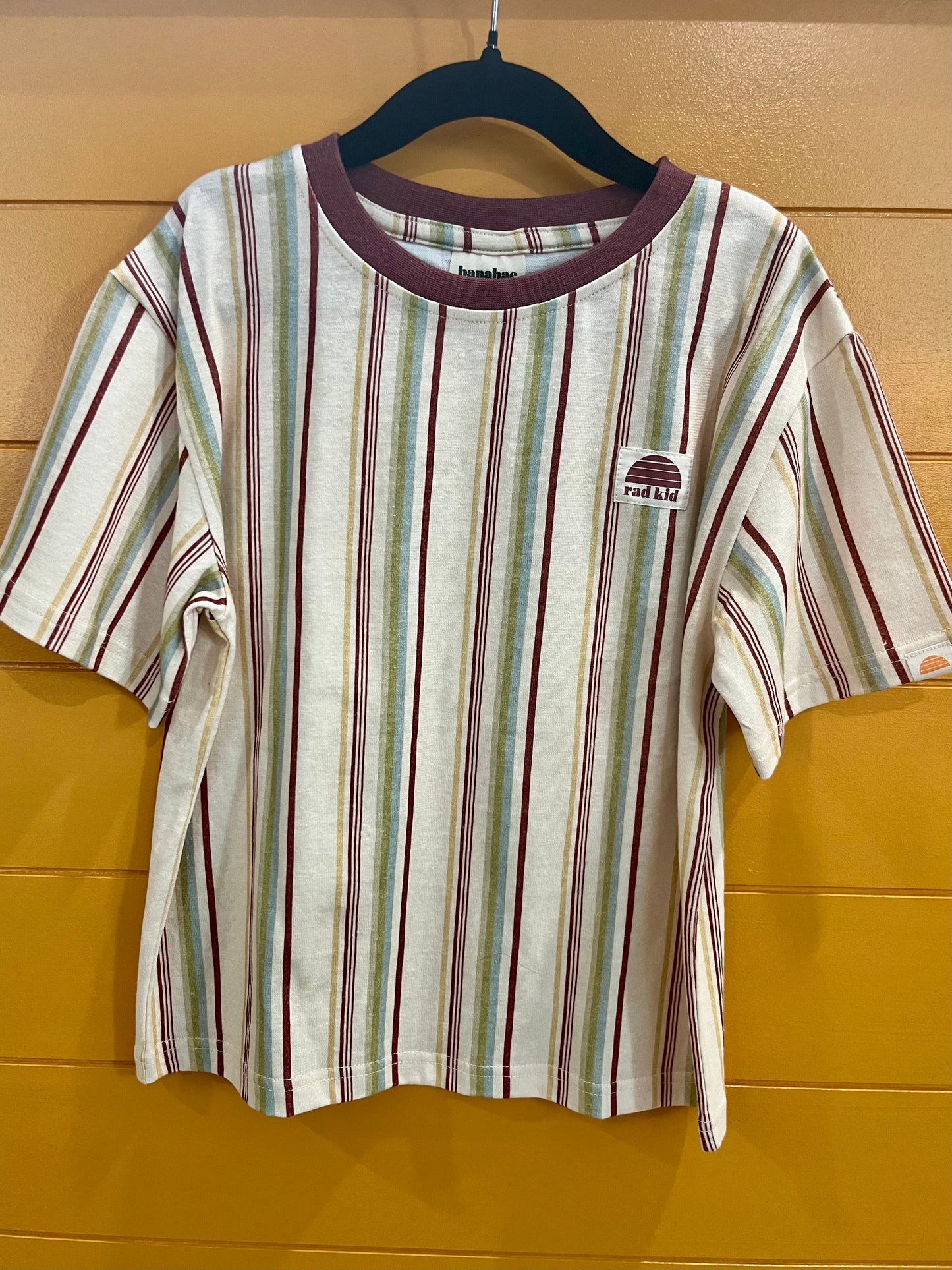 Rad Kid Stripe Hemp Tee