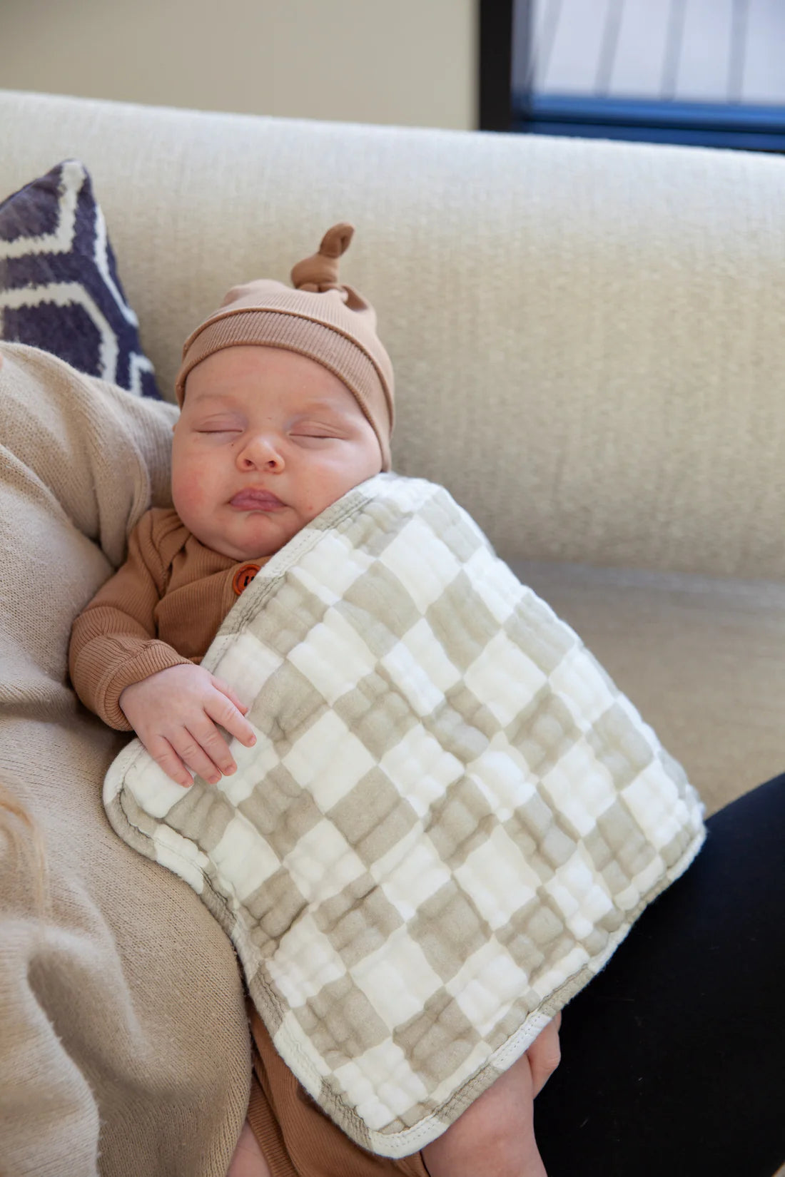 Set of 3 Organic Muslin Baby Cloths