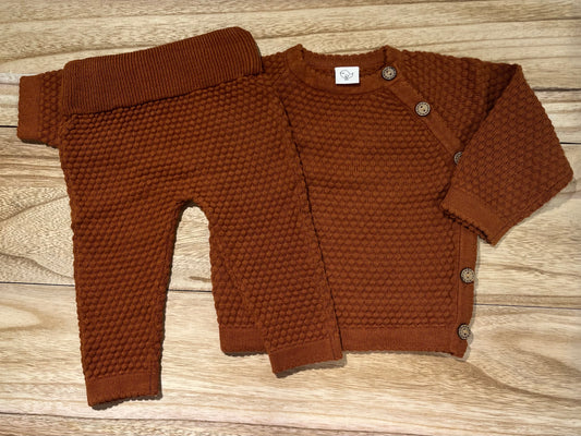 Rust Knit Cotton Set