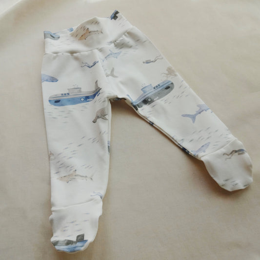 Submarine Footed Leggings