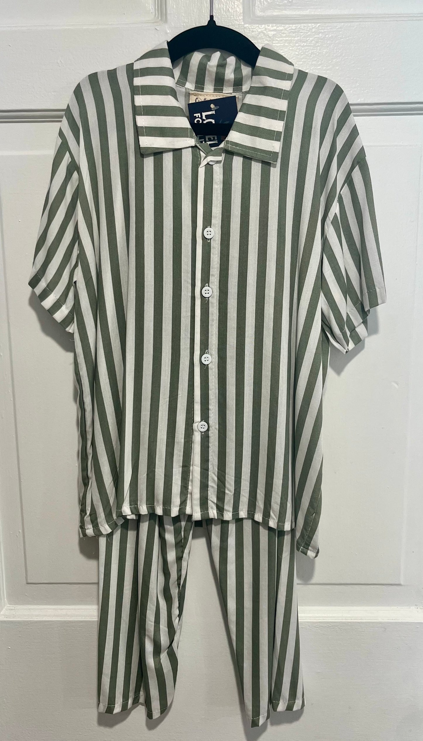 Summer Striped Jammies