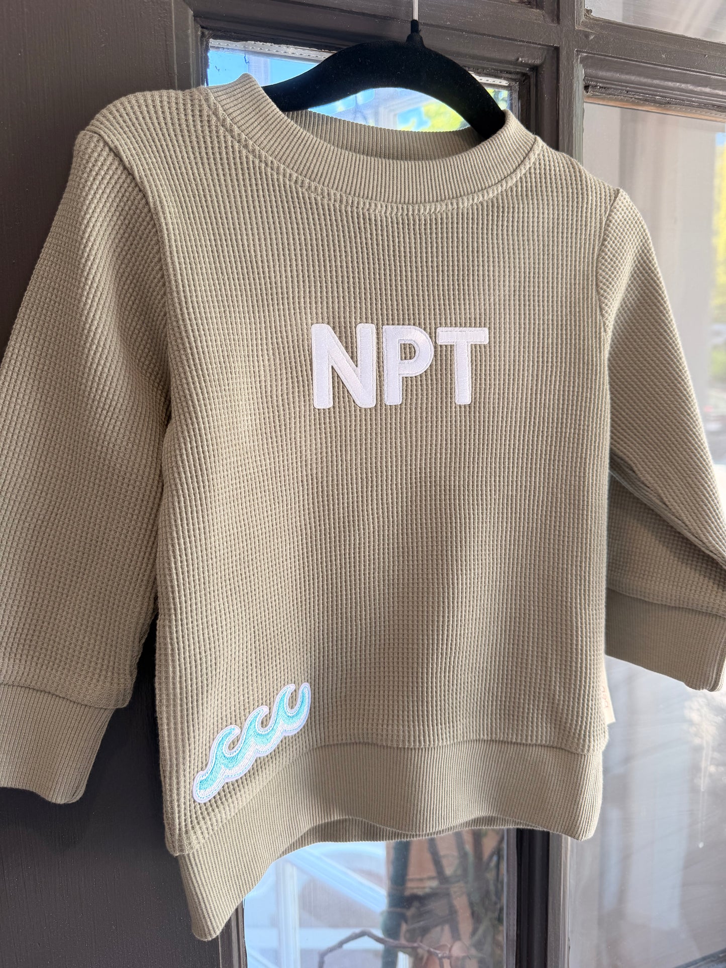 Newport Patch Organic Waffle Top