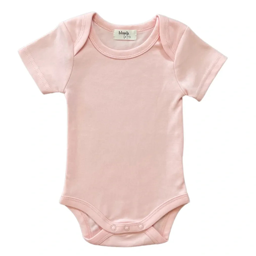 Organic Cotton Blush Bodysuit