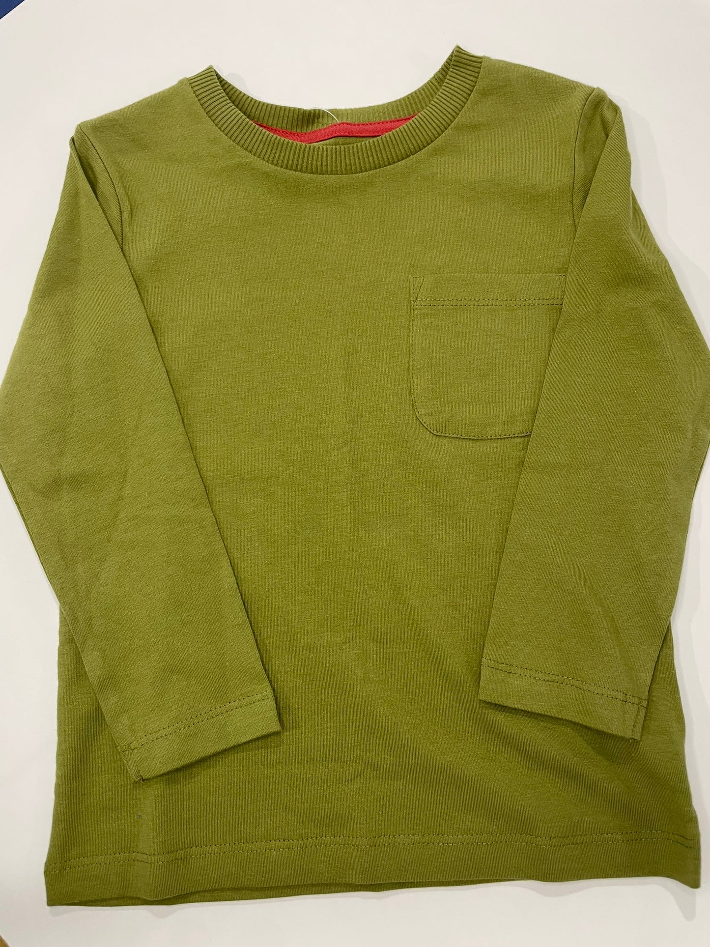 Organic cotton pocket shirt for kids worn lifestyle view