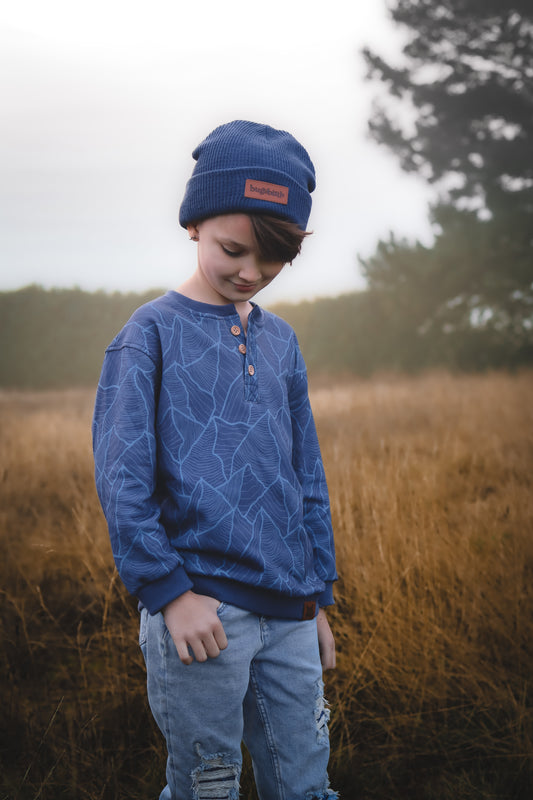 Alpine Henley Sweatshirt