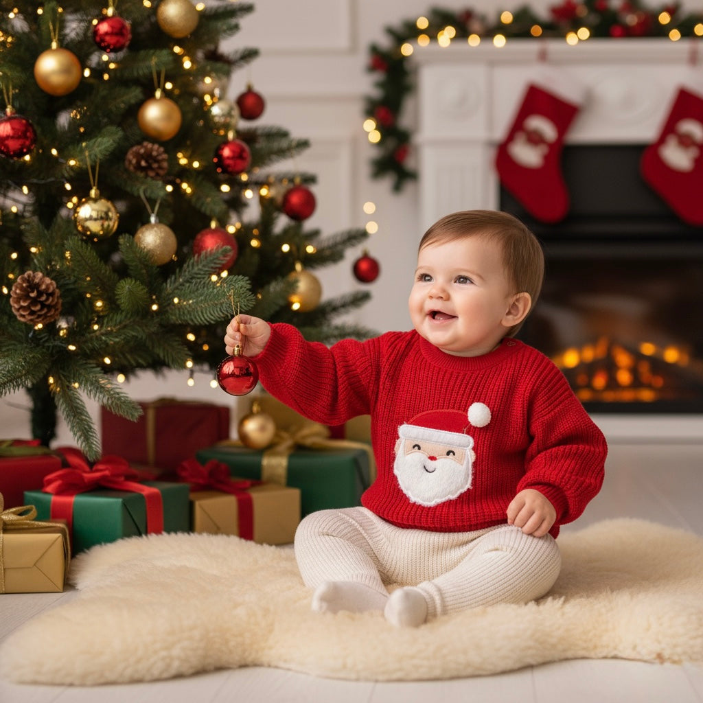 Santa Knit 2 Piece Set