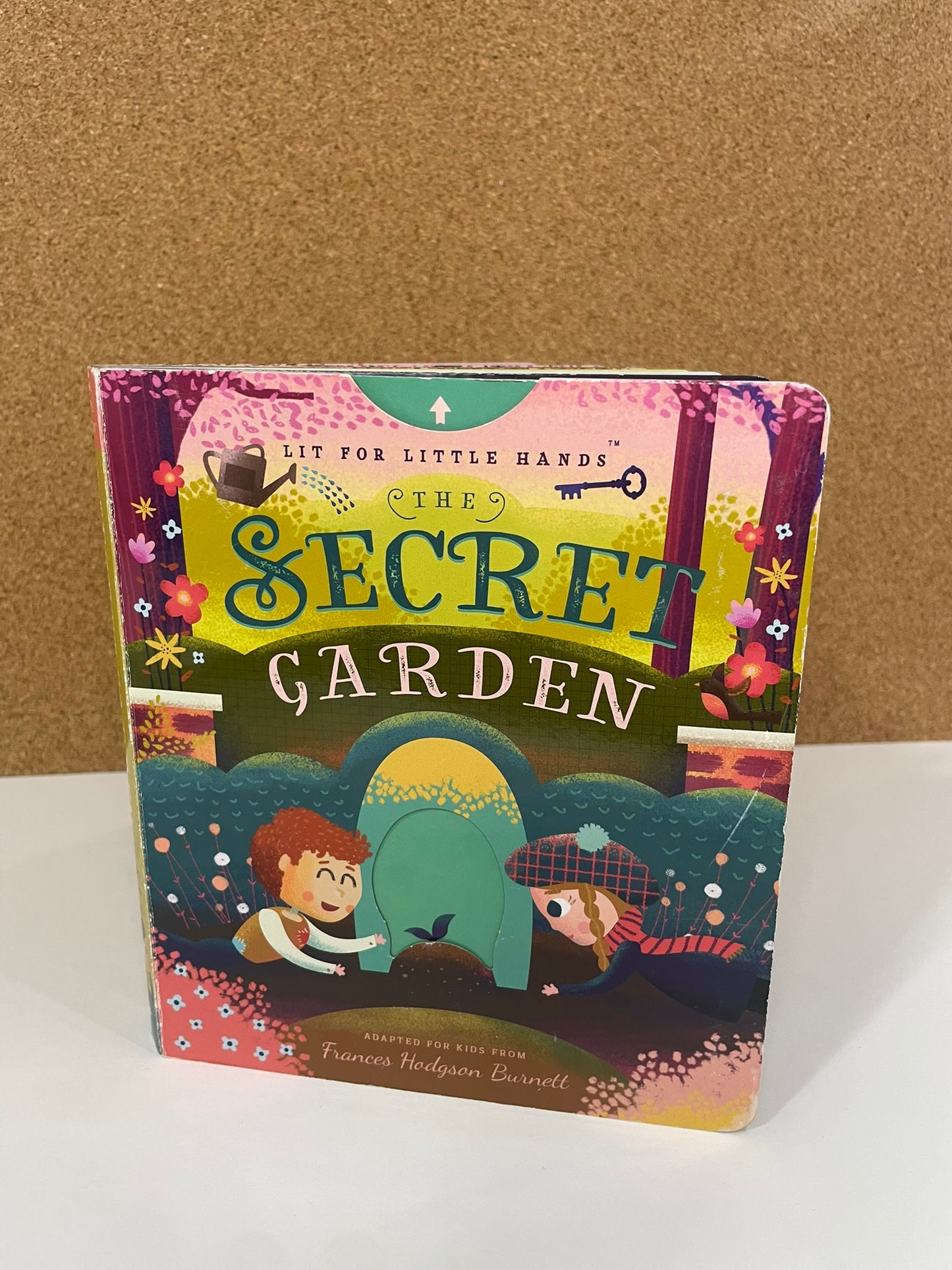 Lit for Little Hands The Secret Garden kids board book detail view