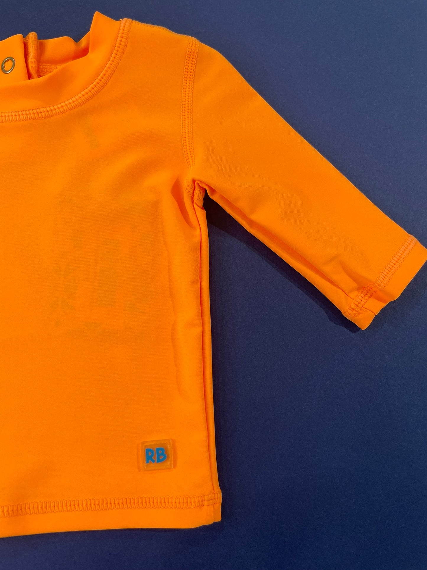Hi-Vis Neon Orange Rash Guard