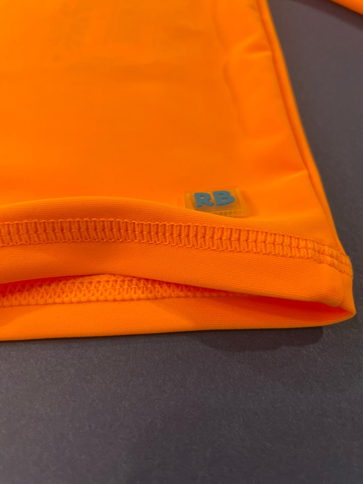 Hi-Vis Neon Orange Rash Guard