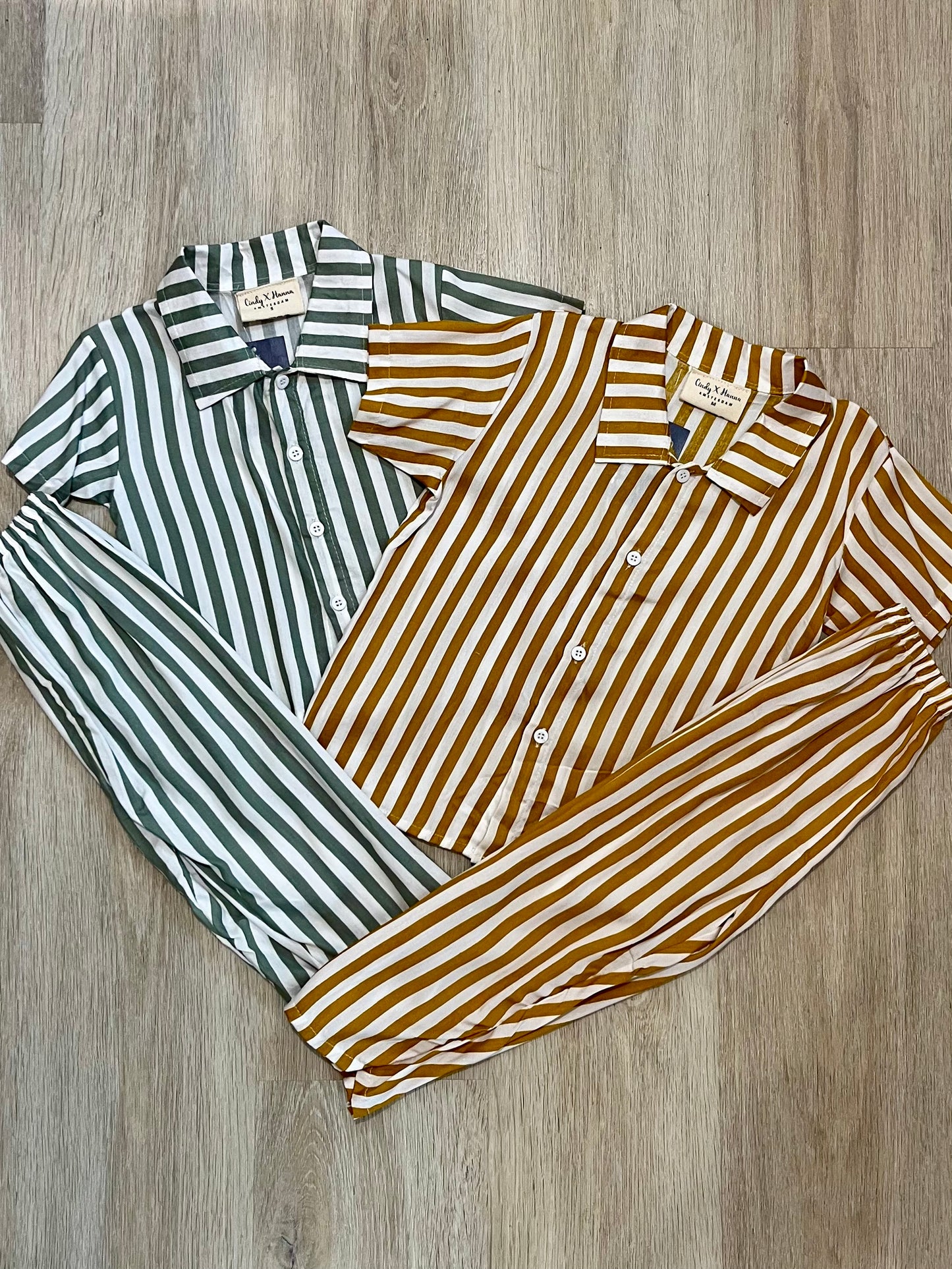 Summer Striped Jammies