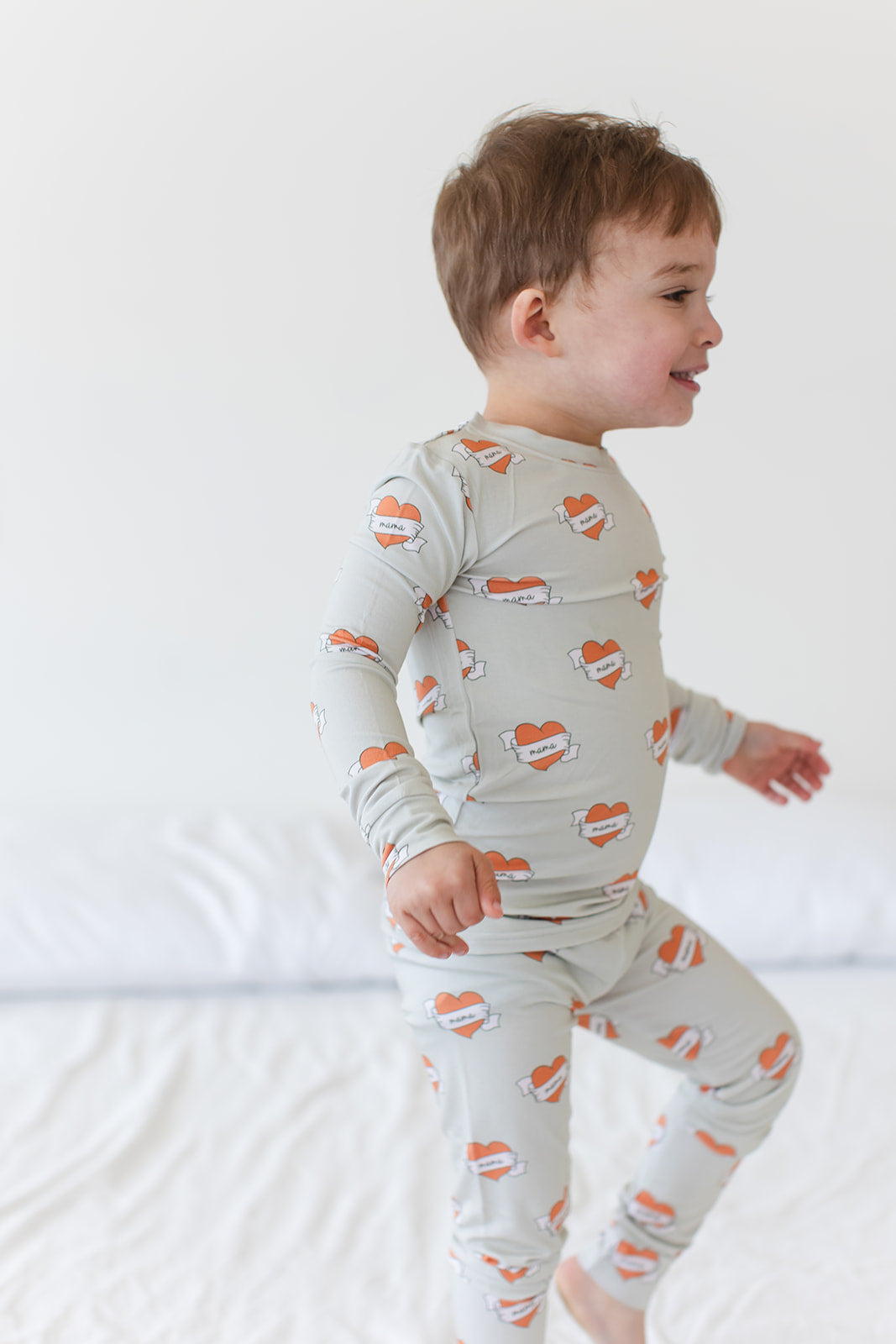 Tattoo Hearts PJ Set