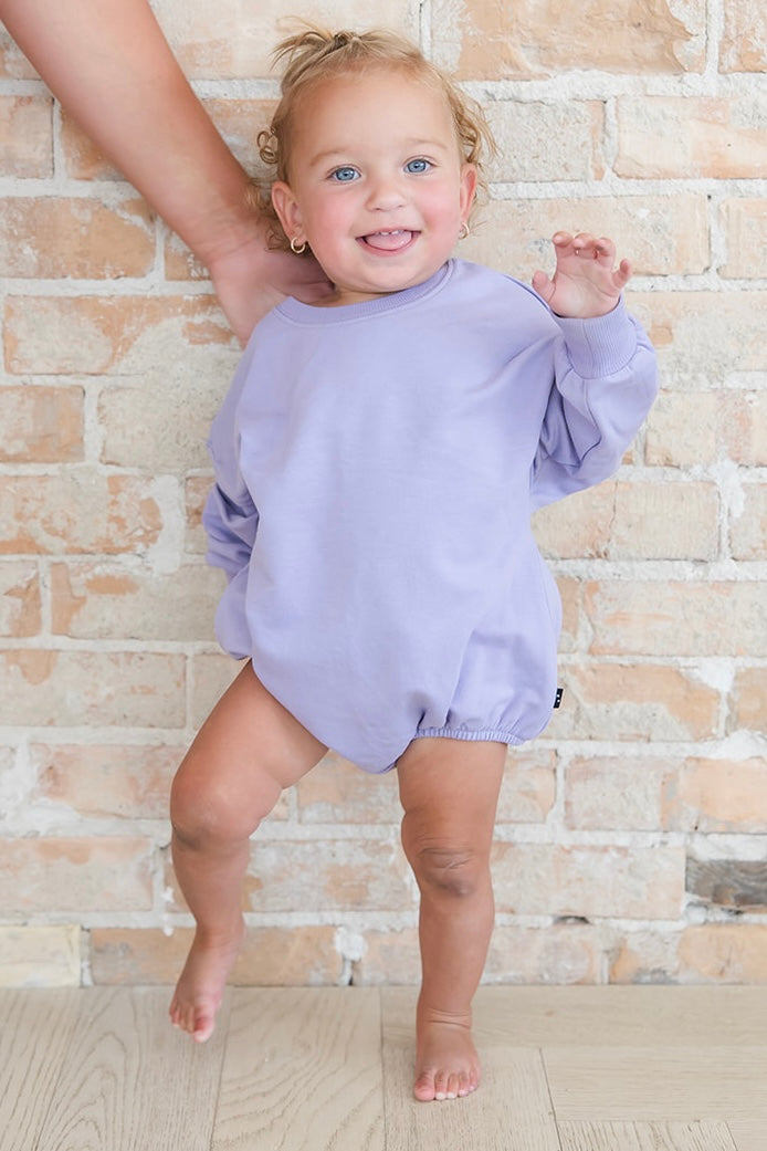 Wisteria Dream Cloud Terry Bubble Sweatshirt