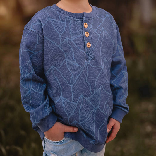 Alpine Henley Sweatshirt