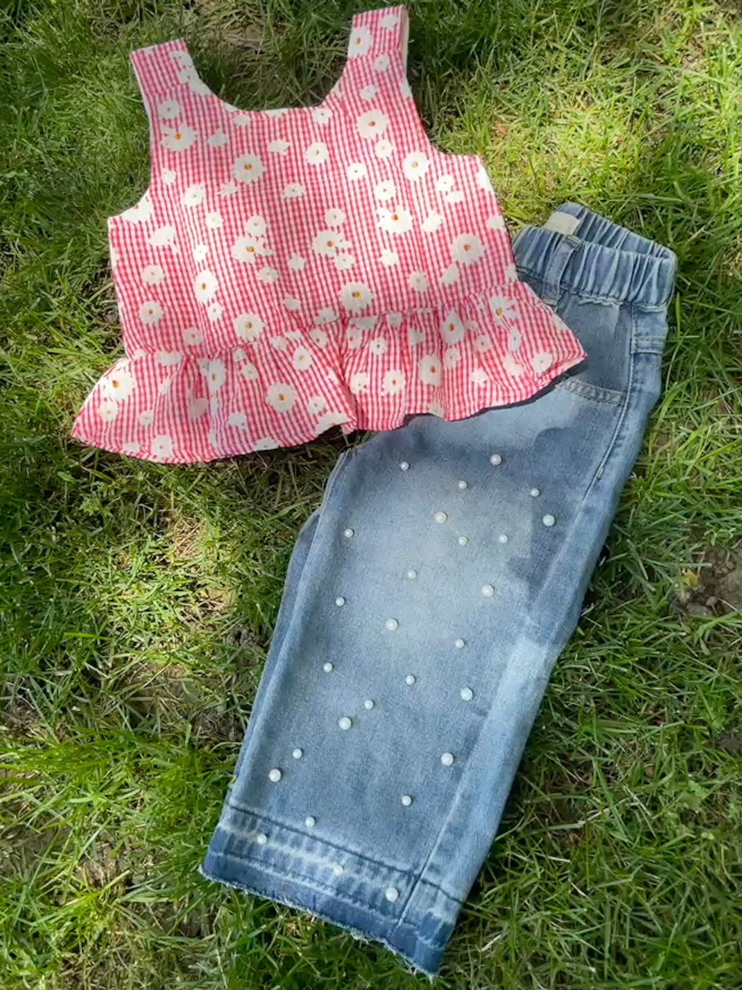 Pearl Wide Jeans