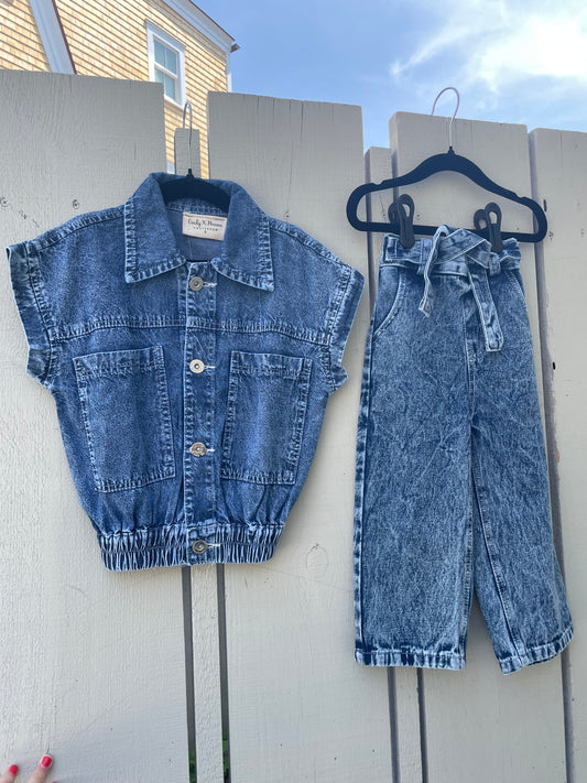 Cutie Denim Top
