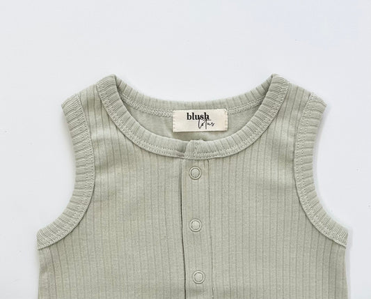 Merrick Romper Pistachio