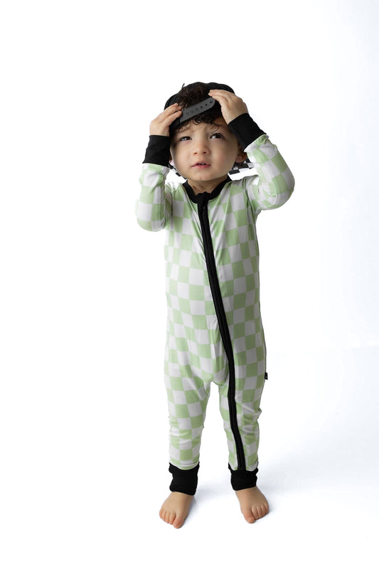 Green Checker Zippy