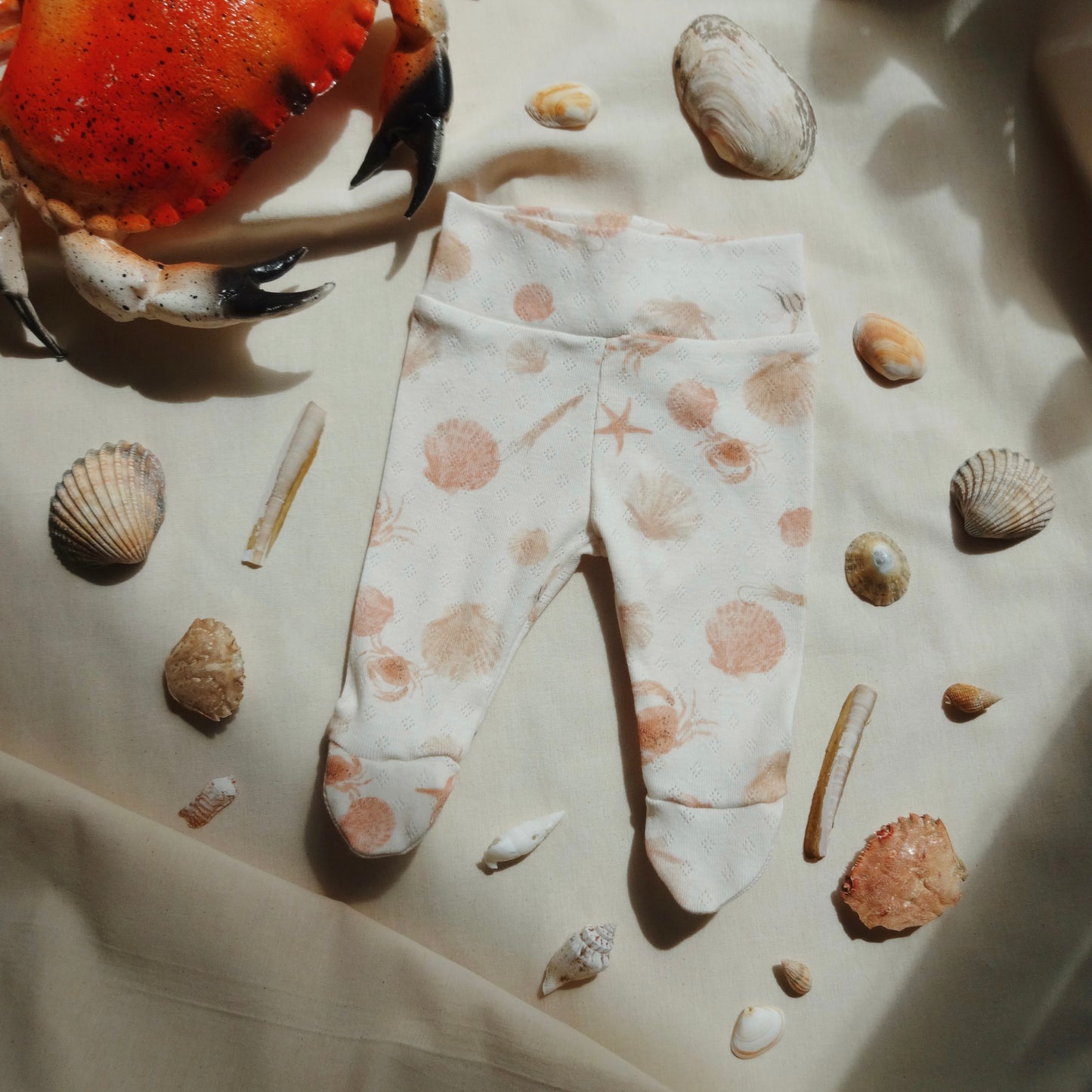 Sea Treasures Footed Leggings