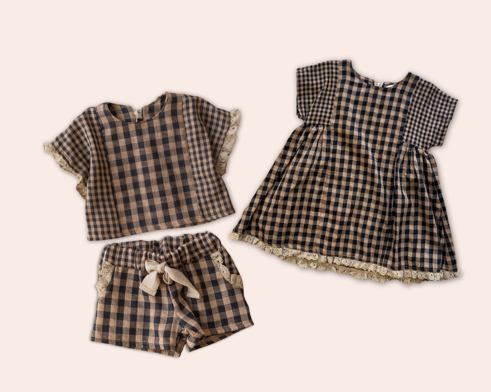 Checkmate Muslin Set