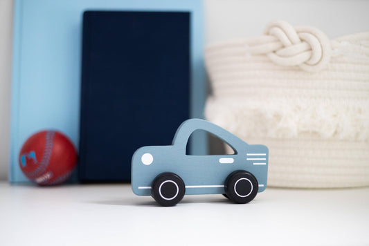 Wooden car push toy