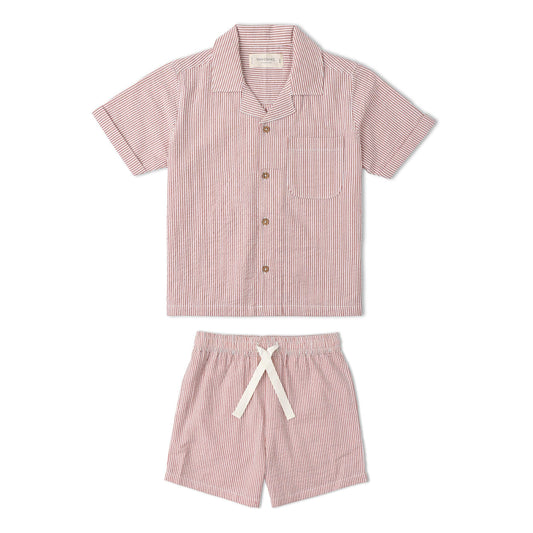 Dapper Shirt & Shorts Set