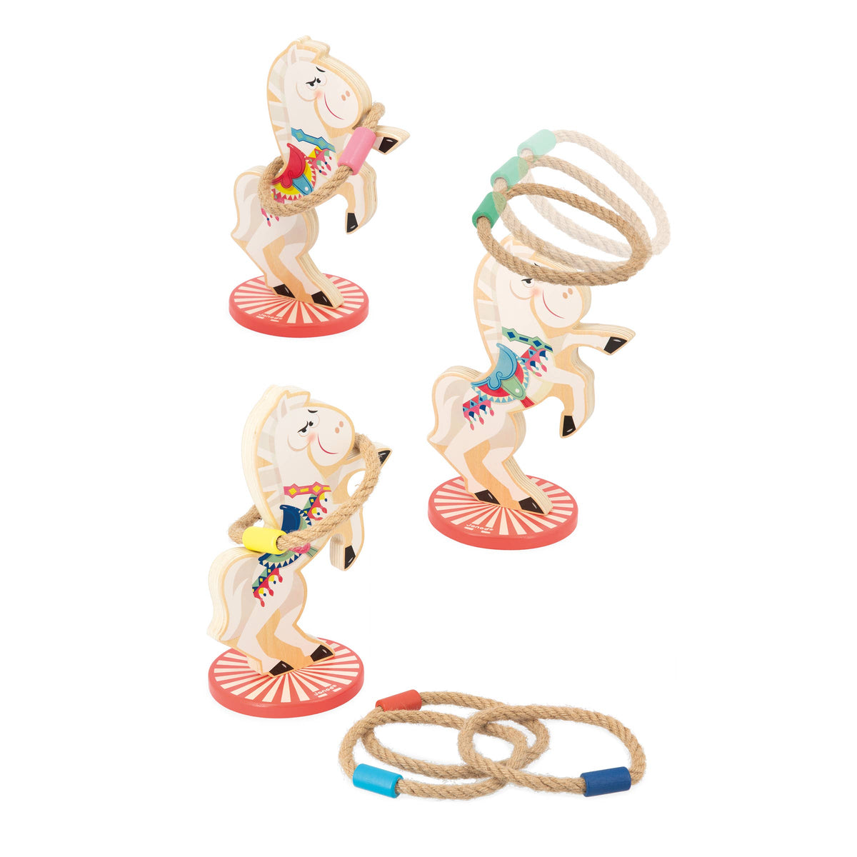 Applepop horse ring toss game, view 2
