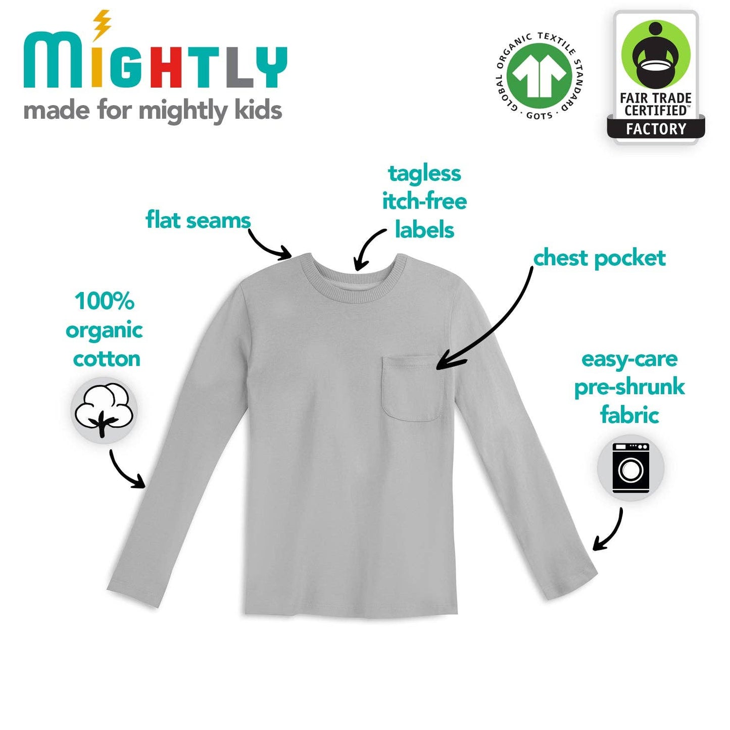 Organic Cotton Pocket Shirt