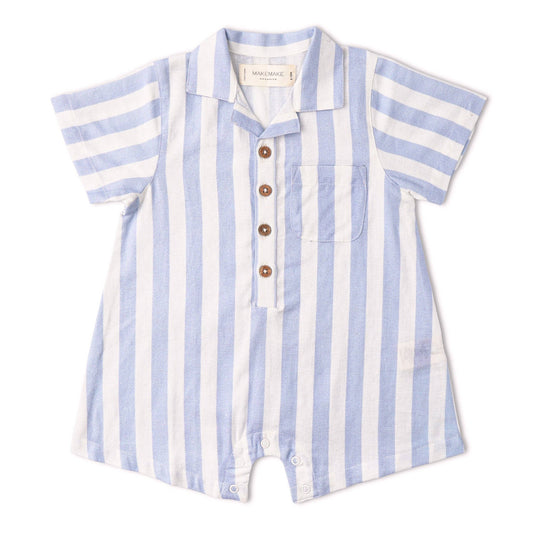 Organic Collared Romper